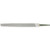 STANLEY 22-170 Single-Cut Flat Mill Bastard File 6 in.