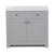 Everdean 36-1/2 in. W x 18-3/4 in. D Bath Vanity in Pearl Gray with Cultured Marble Vanity Top in White with White Basin