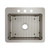 Avenue 25 in. Single Bowl Kitchen Sink with Bottom Grid Drop-In/Undermount - Stainless Steel