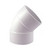 3 in. PVC 45-Degree Elbow