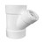 3 in. x 3 in. x 1-1/2 in. DWV PVC Reducing Wye All Hub