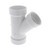 2 in. x 2 in. x 1-1/2 in. PVC DWV 45-Degree All Hub Wye