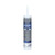 GE 2795576 All Purpose 10.1 oz. Silicone Caulk Window and Door Sealant - Clear
