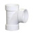 3 in. PVC Sanitary Tee All Hub