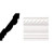Creations 11/16 in. x 3-5/8 in. x 8 ft. PVC Composite Crown Moulding