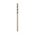 7/16 in. x 12 in. Black and Gold Drill Bit