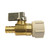 1/2 in. PEX Barb x 1/2 in. Female Pipe Thread Brass Swivel Ball Valve