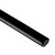 5/8 in. x 12 in. Quarter Round Molding Ceramic Wall Tile - Glossy Black