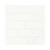 Restore 4 in. x 12 in. Glazed Ceramic Subway Tile (10.64 sq. ft. / case) - Bright White