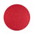 PACOA 54274 15 in. Red Spray Buffer Nylon Round Floor Pad