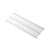 4 in. x 150 in. Double Lap Vinyl Siding - White