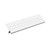 3 in. x 10 ft. F4 Vinyl Drip Edge Flashing - White