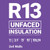OWENS CORNING R13 15 in. x 93 in. Unfaced Fiberglass Insulation Batt 107 SQ FT