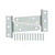 G-FORCE 42531 4 in. Heavy Tee Hinge Zinc Plated  (1 Pair)