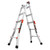 LITTLE GIANT 15413-001 Velocity IA 3 ft. - 11 ft. Aluminum Articulated Extension Ladder