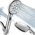 High Pressure 9-Function Shower Head with Handheld