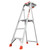 LITTLE GIANT 15165-001 Paint Pro IAA 5 ft. Aluminum Stepladder With Tool Tray