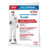 TRIMACO 141222 Tyvek Coveralls With Hood and Boots, L