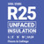 OWENS CORNING R25 16 in. x 96 in Attic Unfaced Fiberglass Batt Insulation 64SQ FT