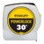 STANLEY 33-430 PowerLock® Tape Measure with BladeArmor® Metal Case -  30 ft. x 1 in.