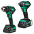 Metabo HPT KC18DEXQBM | 18V MultiVolt™ Cordless Brushless Driver Drill & Impact Driver Combo Kit (2.0Ah x 2)