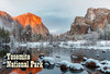 Yosemite Nat Park, Valley with Seasons - Magnet