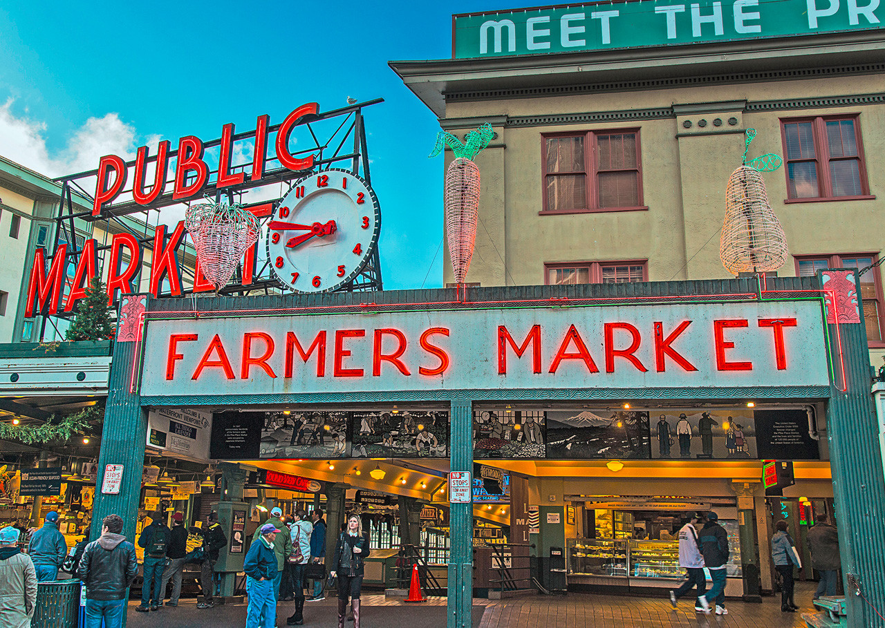 are dogs allowed at pikes place market