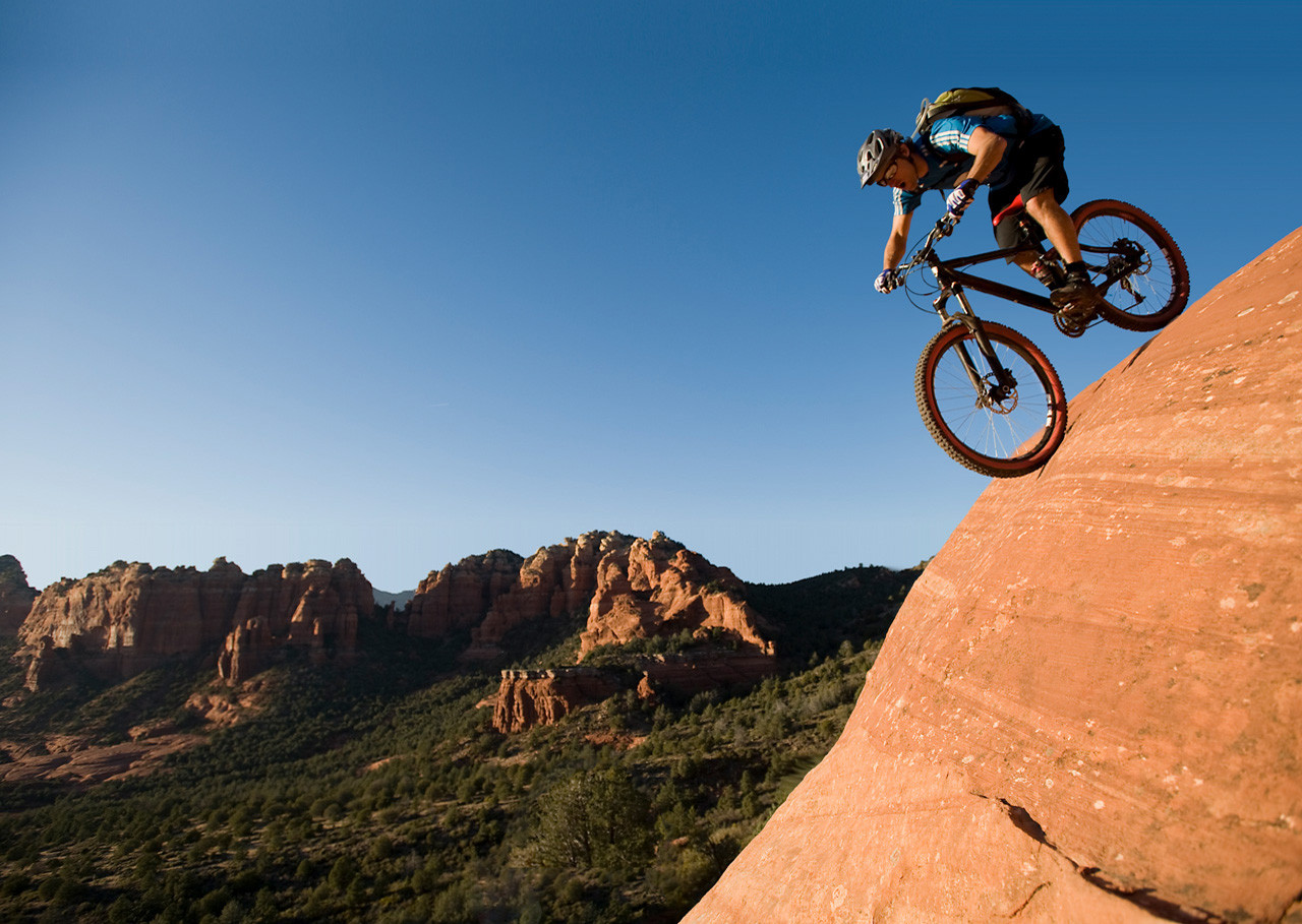 Arizona Bell Rock Mountain Bike Trail Sedona: Cathedral Rock