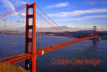 Golden Gate Bridge Day Night - Magnet Golden Gate Bridge Day Night - Magnet