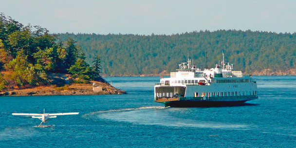 Washington State Ferry Long Card