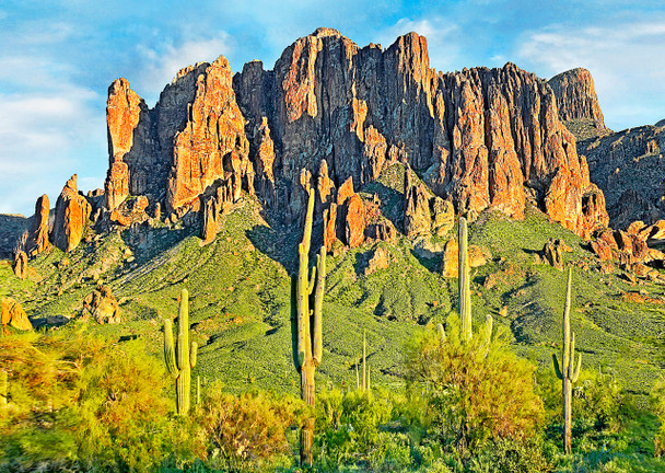 Superstition Mountains - Postcard