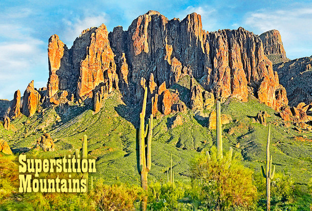 Superstition Mountains - Magnet