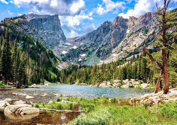 Rocky Mountain Nat Park, Dream Lake - Postcard