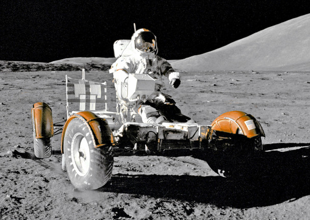 Lunar Rover Postcard