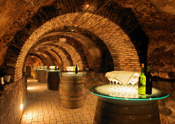 Wine cellar - Postcard