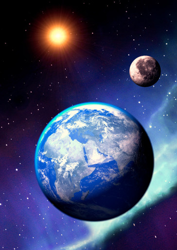 Earth From Space - Postcard - Authentic Cards, Inc.