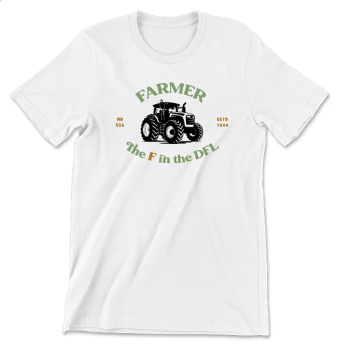 Farmer (Unisex White Tee)