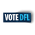 Vote DFL (10" x 3.5" Vinyl Sticker) Vote DFL (10" x 3.5" Vinyl Sticker)