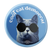 Cool Cat Democrat (2.25" Pin-Back Button -- Pack of Two!)