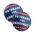 Veterans For Democracy (2.25" Mylar Button -- Pack Of Two!)
