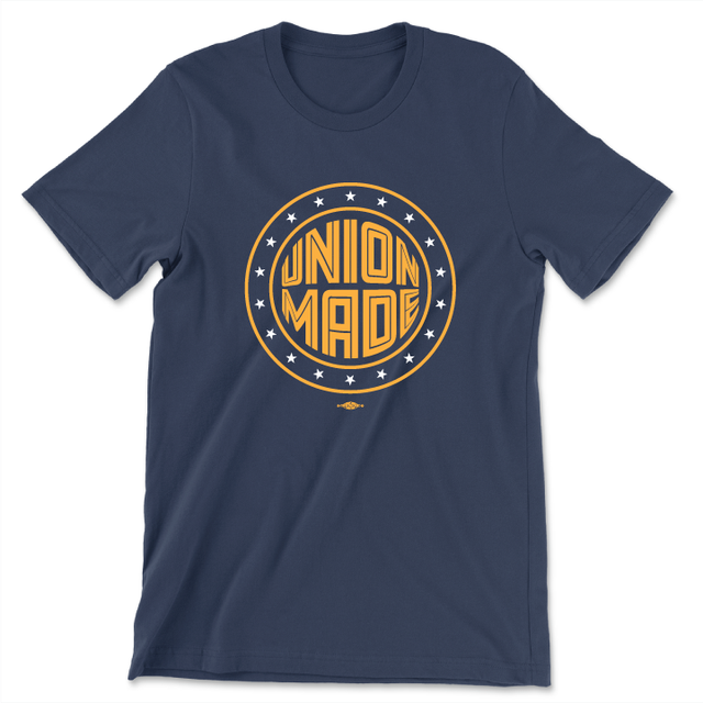 Union Made (Unisex Navy Tee) - Minnesota DFL Webstore Union Made (Unisex Navy Tee) - Minnesota DFL Webstore