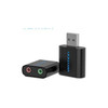 Vention VAB-S17-B USB External Sound Card Type Black Metal