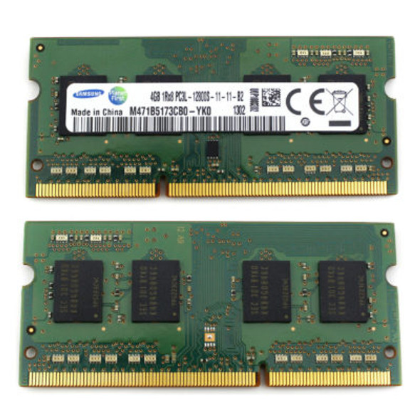 Samsung 4GB DDR3 Memory SO-DIMM 204pin PC3L-12800S 1600MHz