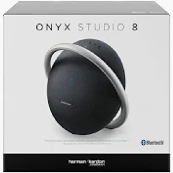 BL Harman Kardon Onyx Studio 8  Black Portable Stereo Bluetooth Speaker