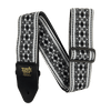 Ernie Ball Classic Jacquard Guitar Strap/Bass Strap - Beatnik Black