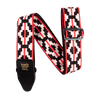 Ernie Ball Classic Jacquard Guitar Strap/Bass Strap - Ristra Red