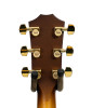 Taylor - 224ce-UA Deluxe Limited Edition - Acoustic-Electric Guitar - Layered Urban Ash - Full Tobacco Sunburst - with  Taylor Deluxe Hardshell Case - USED (224ce-UA DLX LTD-U)