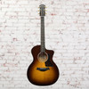Taylor - 224ce-UA Deluxe Limited Edition - Acoustic-Electric Guitar - Layered Urban Ash - Full Tobacco Sunburst - with  Taylor Deluxe Hardshell Case - USED (224ce-UA DLX LTD-U)