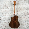 Taylor - 414ce-R LTD - Acoustic-Electric Guitar 400 Series - Sunburst Edge Top w/ Lily/Vine Inlay - w/ Brown Taylor Deluxe Case - x3032