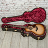 Taylor - 414ce-R LTD - Acoustic-Electric Guitar 400 Series - Sunburst Edge Top w/ Lily/Vine Inlay - w/ Brown Taylor Deluxe Case - x3032